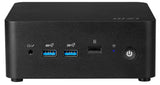 MSI Cubi NUC 1M Intel Core 7 150U (14th Gen - Series 1) Barebone, NUC, SFF, Mini Computer, HTPC, (NO RAM, NO Storage, NO OS), Intel Graphics/DDR5/Dual ThunderBolt 4/Dual HDMI/Dual LAN/WiFi 6E/BT 5.3/VESA - NUC 1M i7 150U BB