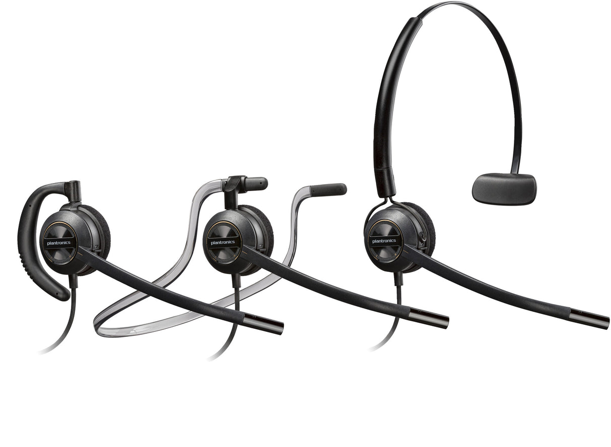 POLY EncorePro 540D with Quick Disconnect Convertible Digital Headset TAA