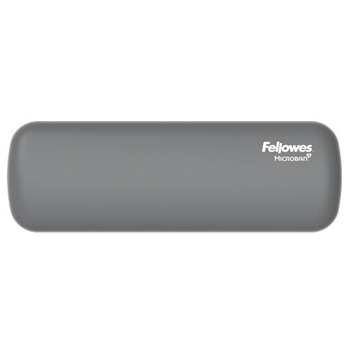 Fellowes Wrist Rest Breyta Palm Rest with Antibacterial Protection Ergonomic Wrist Support Grey
