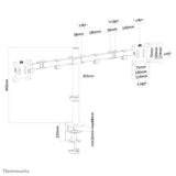 Neomounts FPMA-D550DBLACK Monitor arm 10-32"