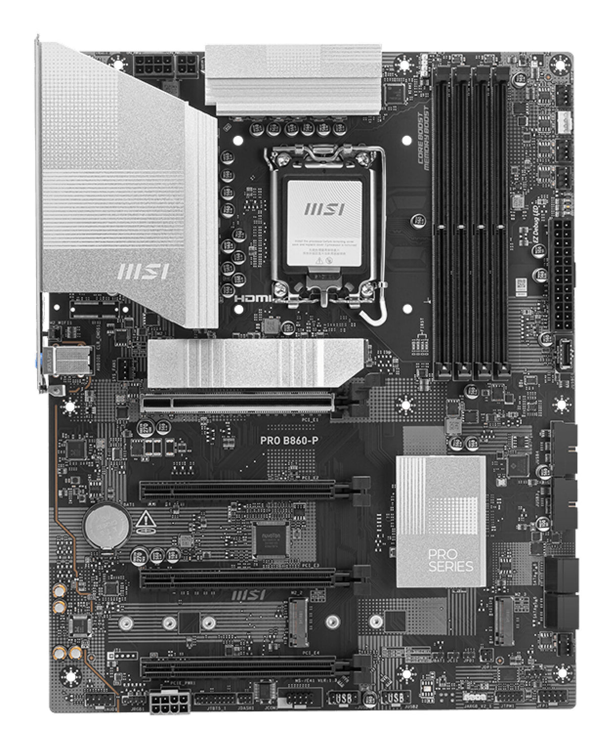 MSI PRO B860-P motherboard Intel B860 LGA 1851 (Socket V1) ATX