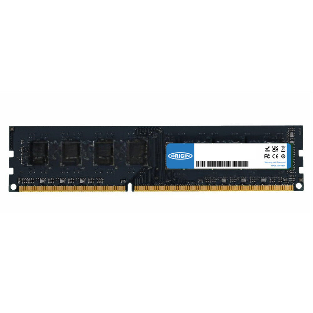 Origin Storage 4GB DDR3 1333MHz UDIMM 1Rx8 Non-ECC 1.35V