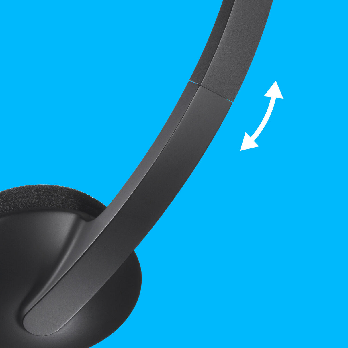 Auriculares estéreo Logitech H340 USB Plug-and-Play con micrófono con cancelación de ruido