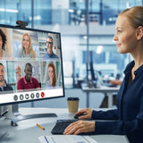 j5create JVU250 HD Webcam with Auto & Manual Focus Switch