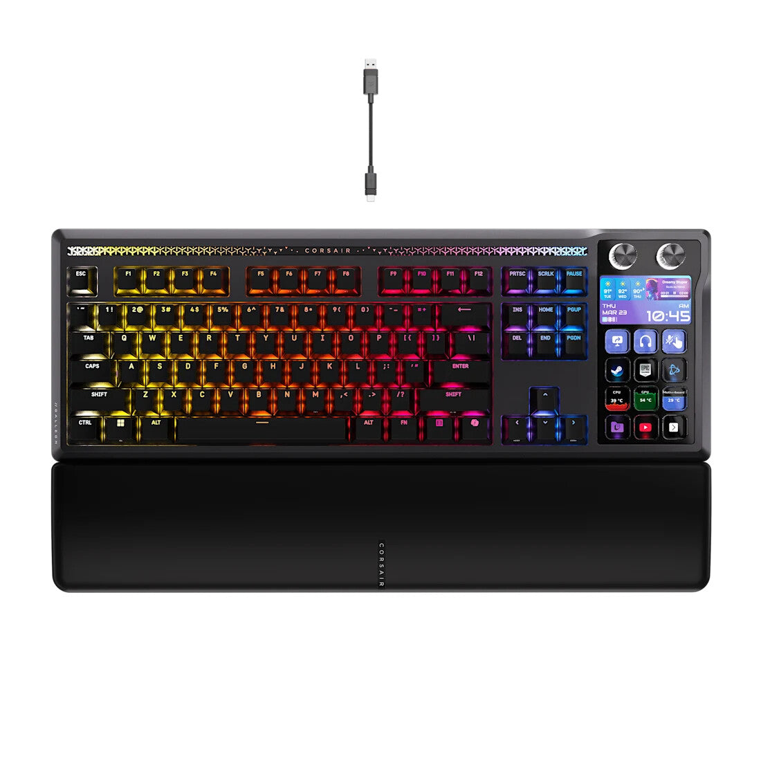 Corsair GALLEON 100 SD keyboard Gaming USB QWERTY UK English Black