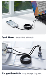 Ugreen 100W USB-C to USB-C Magnetic Charging Cable 1m