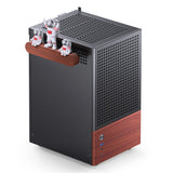 Jonsbo T6 Midi Tower Black, Wood