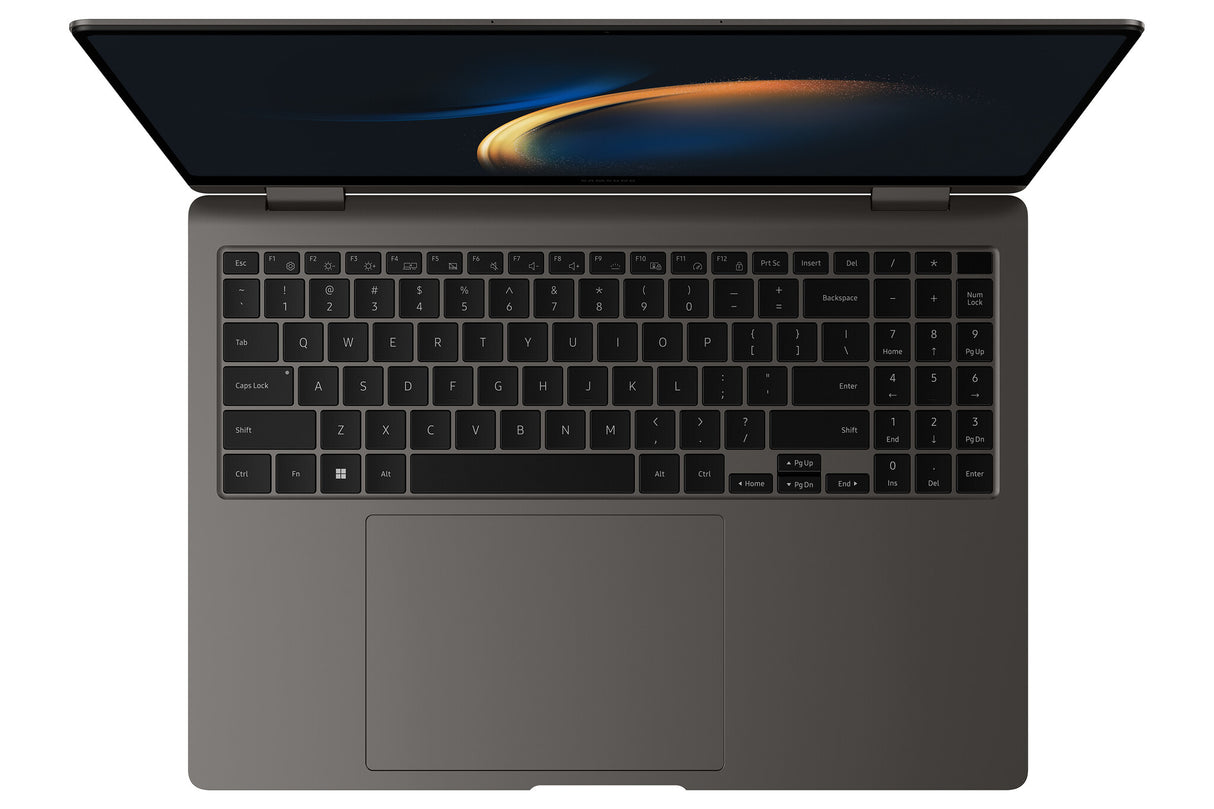 Samsung Galaxy Book3 Pro 360 Intel® Core™ i5 i5-1340P Hybrid (2-in-1) 40.6 cm (16") Touchscreen WQXGA+ 8 GB LPDDR5-SDRAM 256 GB SSD Wi-Fi 6E (802.11ax) Windows 11 Home Graphite