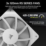 Corsair Nautilus 360 RS Processor All-in-one liquid cooler 12 cm White