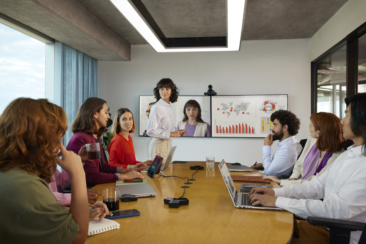 HP Poly Studio E60 Smart Camera 4K MPTZ with 12x Optical Zoom