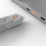 Lindy USB Type A Port Blocker Key, Orange