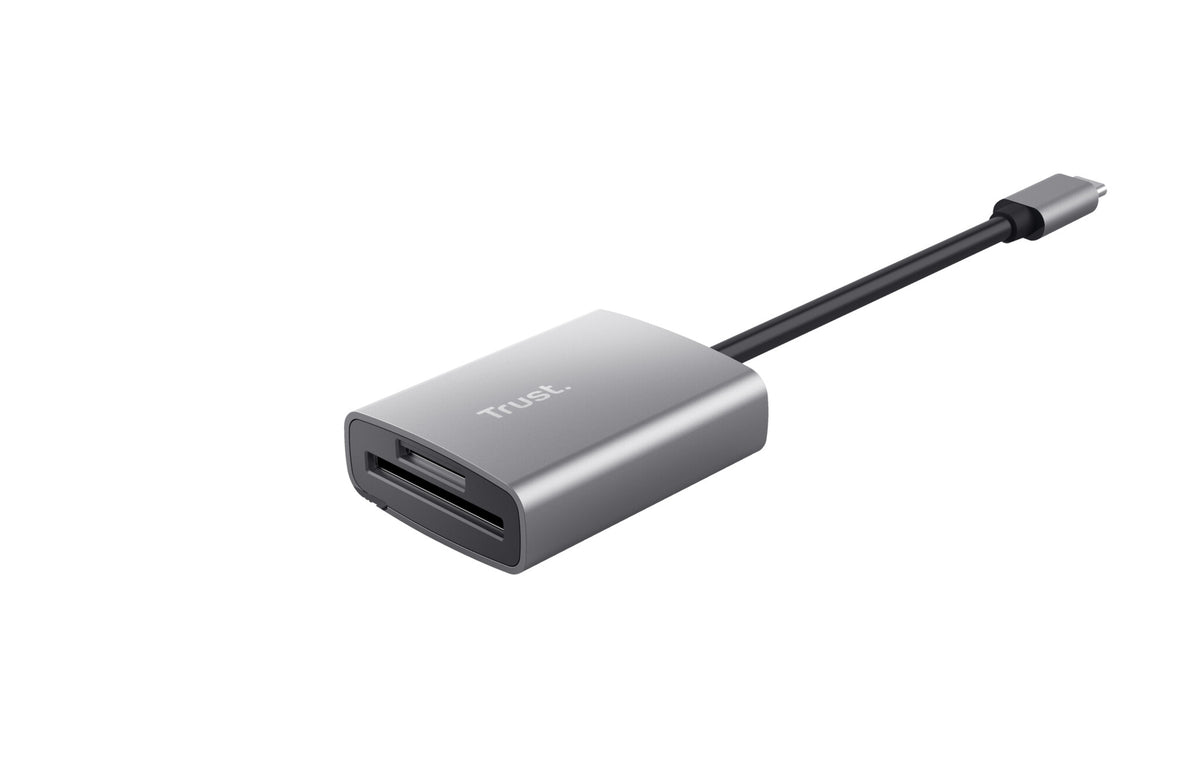 Trust 24136 card reader USB 3.2 Gen 1 (3.1 Gen 1) Type-C Aluminium