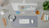 Logitech Pebble 2 M350s mouse Travel Ambidextrous RF Wireless + Bluetooth Optical 4000 DPI