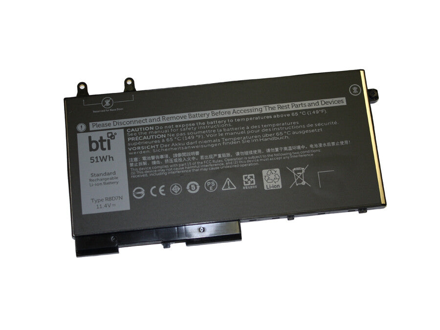 BTI 451-BCIQ compatible 51Wh 3-cell battery for Dell LATITUDE 5501 5401 M3540