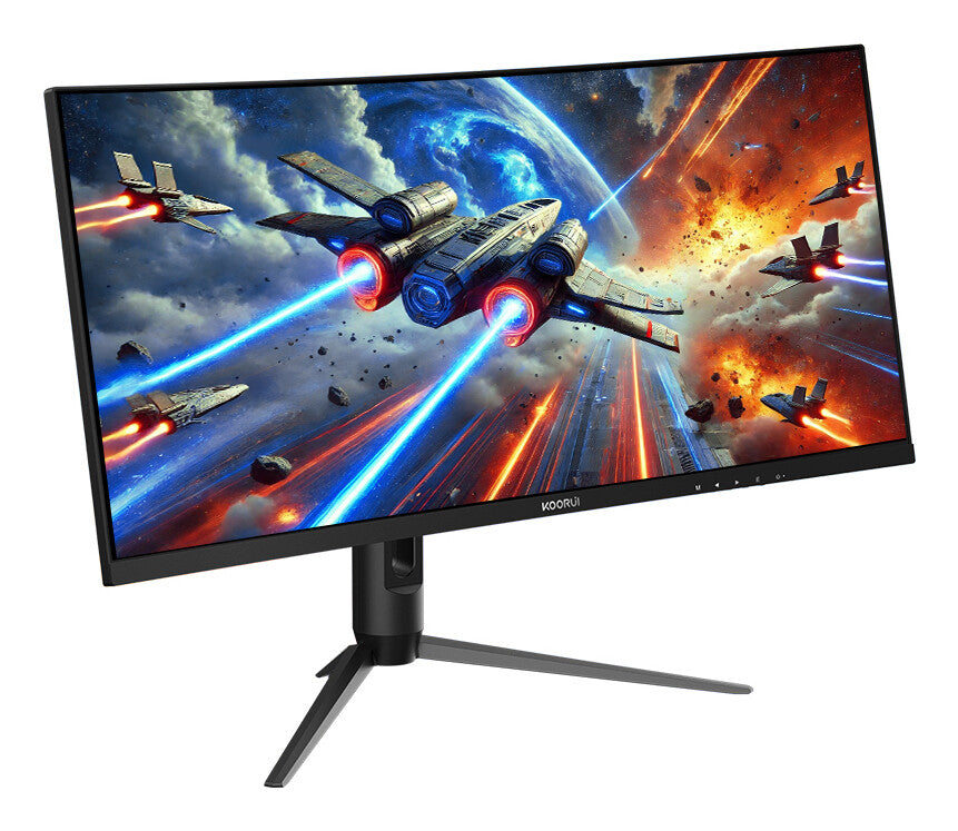 Koorui G3441XC computer monitor 86.4 cm (34") 3440 x 1440 pixels UltraWide Quad HD Black
