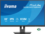 iiyama ProLite XUB3297QSNP-B1 computer monitor 81.3 cm (32") 2560 x 1440 pixels Quad HD LED Black