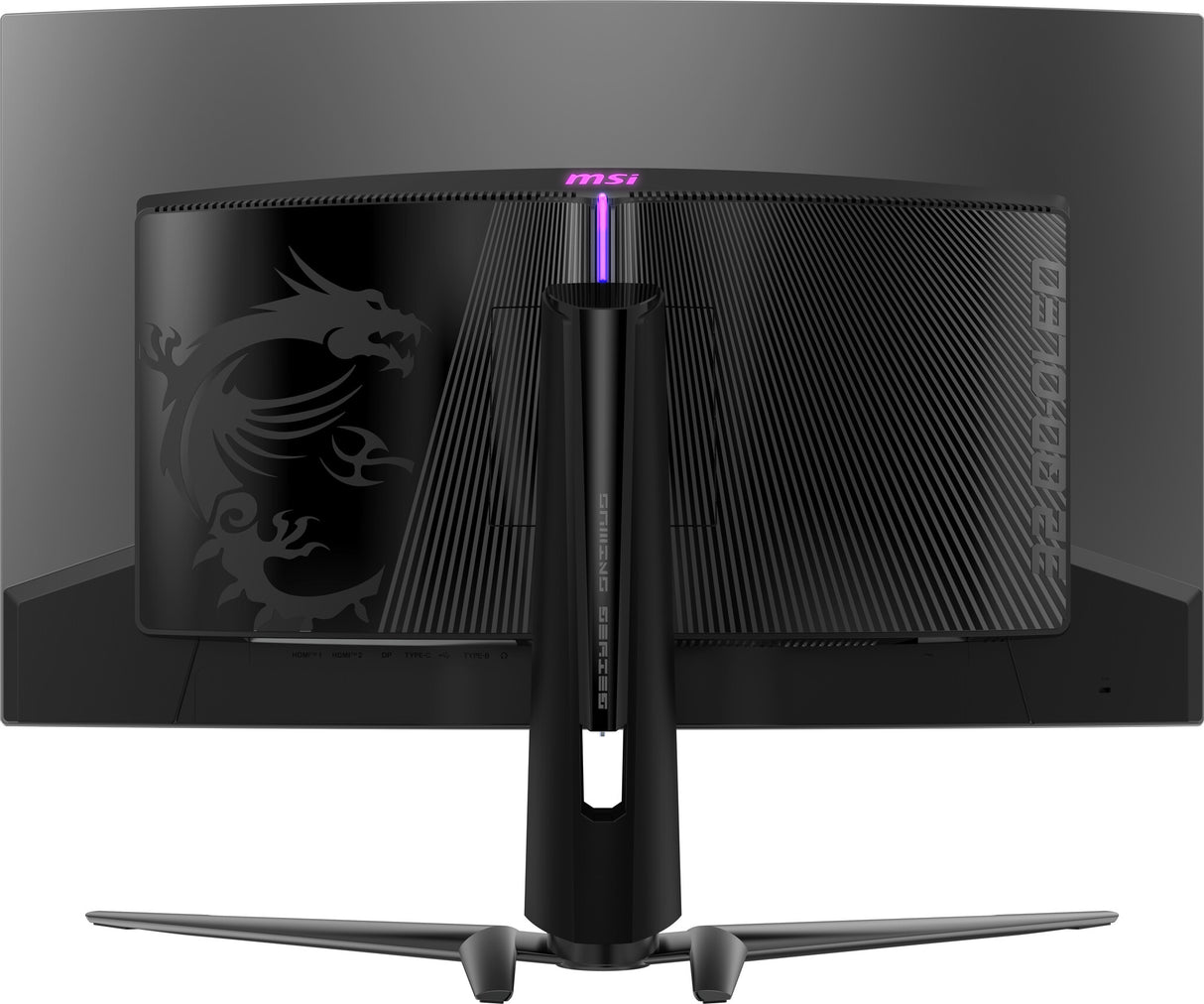 MSI MPG 321CURX QD-OLED computer monitor 80 cm (31.5") 3840 x 2160 pixels 4K Ultra HD Black
