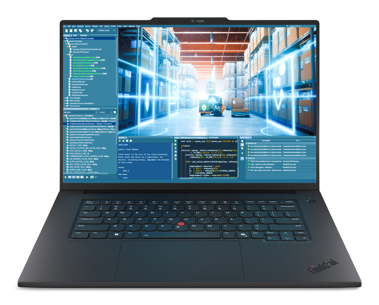Lenovo ThinkPad P1 Gen 8 Intel Core Ultra 7 255H Mobile workstation 40.6 cm (16") WUXGA 32 GB LPDDR5x-SDRAM 1 TB SSD NVIDIA RTX PRO 2000 Blackwell Wi-Fi 7 (802.11be) Windows 11 Pro English Black