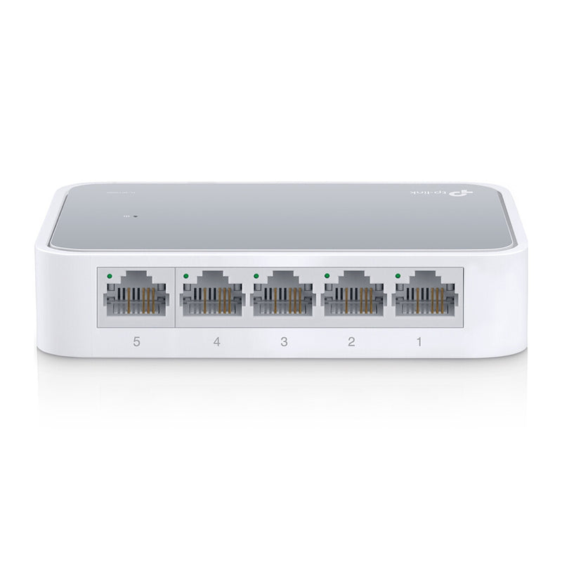 TP-LINK (TL-SF1005D V16) Switch de bureau non géré 5 ports 10/100 Mbps, boîtier en plastique