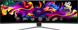 MSI MPG 491CQP QD-OLED computer monitor 124.5 cm (49") 5120 x 1440 pixels DQHD QDOLED Black