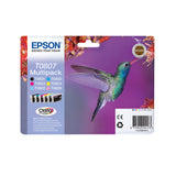 Epson Hummingbird Singlepack Black T0801 Claria Photographic Ink