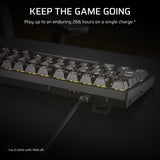 Corsair K65 PLUS WIRELESS keyboard Gaming RF Wireless QWERTY UK English Black
