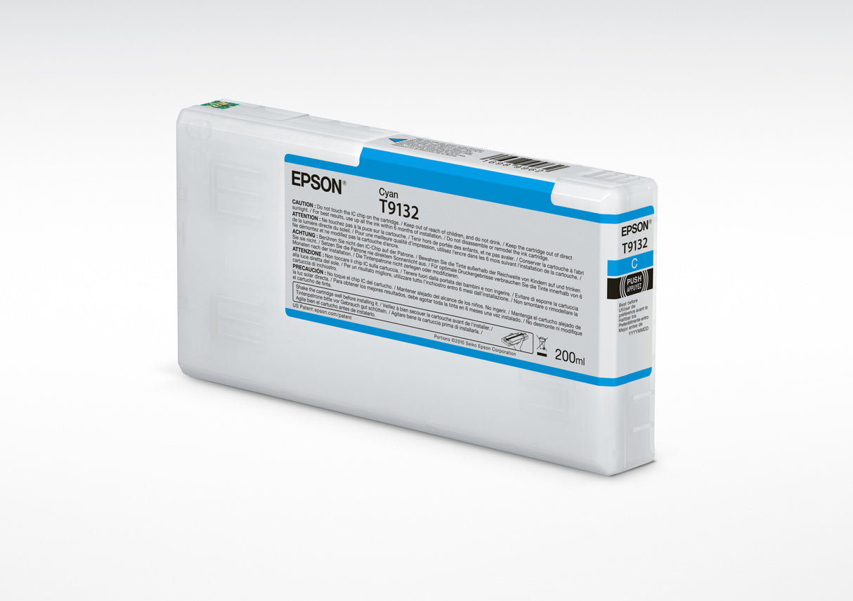 Epson T9132 Cyan Ink Cartridge (200ml)