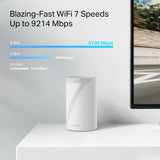 TP-Link 5G BE9300 Whole Home Mesh Wi-Fi 7 Router, Build-In 5G Modem