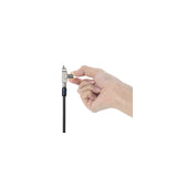 Kensington Slim N17 2.0 Keyed Dual Head Laptop Lock for Wedge-Shaped Slots