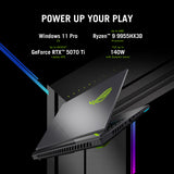 ASUS ROG Strix G16 G614PR-RV003W Copilot+ PC AMD Ryzen™ 9 7940HX Laptop 40.6 cm (16") WUXGA 32 GB DDR5-SDRAM 1 TB SSD NVIDIA GeForce RTX 5070 Ti Wi-Fi 6E (802.11ax) Windows 11 Home UK English Black, Grey
