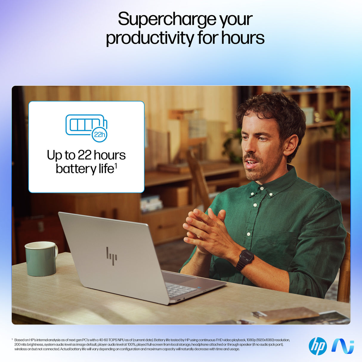 HP OmniBook Ultra 14-fd0002na Copilot+ PC AMD Ryzen AI 9 365 Laptop 35.6 cm (14") Touchscreen 2.2K 32 GB LPDDR5x-SDRAM 1 TB SSD Wi-Fi 7 (802.11be) Windows 11 Home Silver