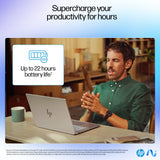 HP OmniBook Ultra 14-fd0002na Copilot+ PC AMD Ryzen AI 9 365 Laptop 35.6 cm (14") Touchscreen 2.2K 32 GB LPDDR5x-SDRAM 1 TB SSD Wi-Fi 7 (802.11be) Windows 11 Home Silver