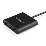 StarTech.com USB 3.0 to Dual HDMI Adapter, USB to 2x HDMI Monitor Converter for Windows (no support for macOS/ChromeOS/Linux) - TAA