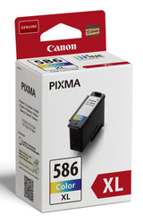 Canon PG-595XL/CL-586XL + GP-501 50Sh. Value Pack ink cartridge 2 pc(s) Original High (XL) Yield Black, Cyan, Magenta, Yellow