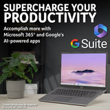 Acer Chromebook Plus 516 CB516‑1H – 16" WUXGA (1920×1200) 60Hz, Intel Core i3‑1315U, 8GB LPDDR5X, 128GB UFS, ChromeOS Laptop