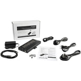 StarTech.com 8 Port Serial Hub USB to RS232/RS485/RS422 Adapter - Industrial USB 2.0 to DB9 Serial Converter Hub - IP30 Rated - Din Rail Mountable Metal Serial Hub - 15kV ESD Protection