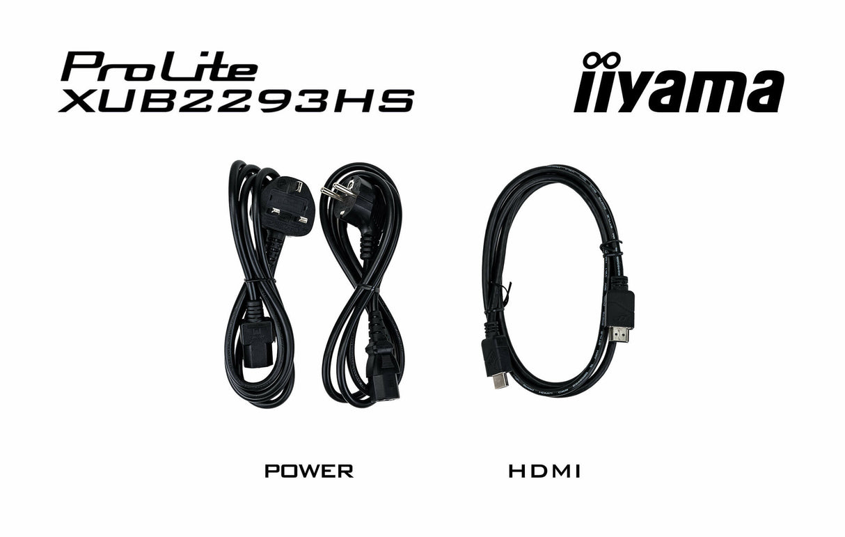iiyama ProLite 21.5” IPS 3-side borderless monitor with height-adjustable stand for multi-monitor set-ups