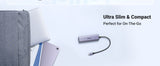 Ugreen 20956A interface hub USB Type-C 5000 Mbit/s Silver
