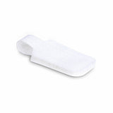 StarTech.com 3.5in (9cm) Cable Labels, 100 Pack, White, Hook-to-Hook Fastener Cable Tags, Write-On Cord Labels for Cable Management, Cord Identification Tags