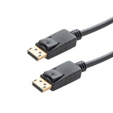connektgear 1m V1.4 8K DisplayPort Connector Cable - Male to Male Gold Lockable Connectors