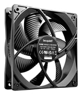 be quiet! Pure Wings 3 120 mm PWM Reverse Triple Pack Black Computer case Fan 12 cm 3 pc(s)