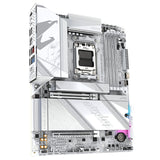 GIGABYTE X870 AORUS ELITE X3D ICE Motherboard - Supports AMD Ryzen 9000 CPUs, 16+2+2 Phases Digital VRM, up to 9000Hz DDR5 (OC), 2xPCIe 5.0 + 2xPCIe 4.0, Wi-Fi 7, 2.5GbE LAN, USB 4