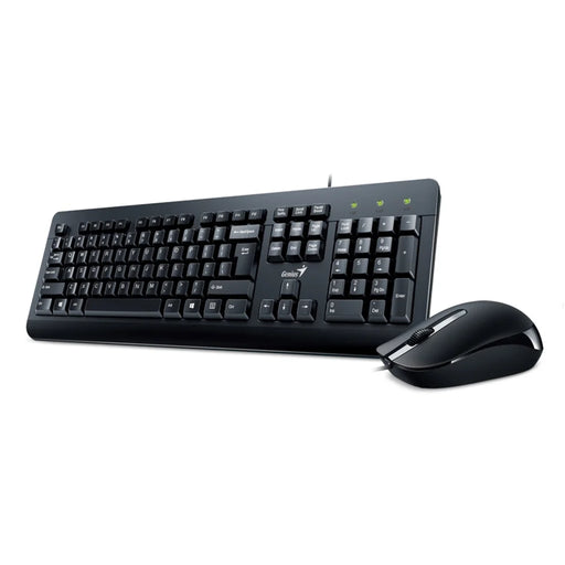 Genius KM-160 Wired Keyboard and Mouse Combo Set USB Plug