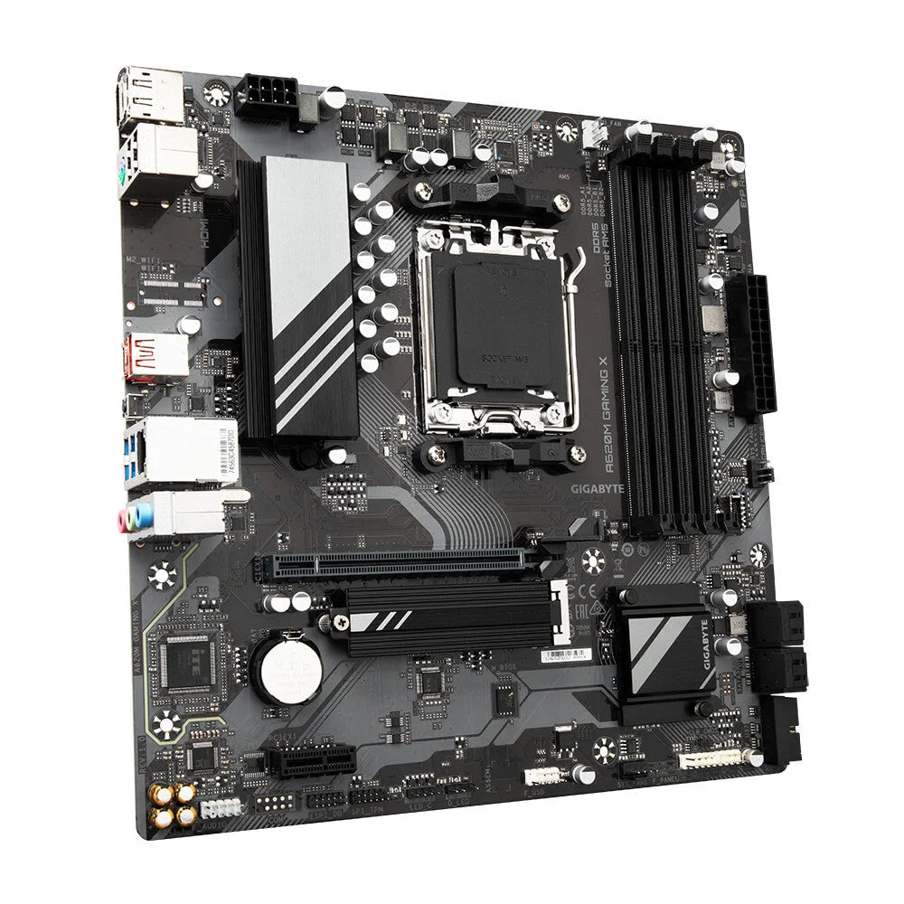 Gigabyte A620M GAMING X Motherboard - Supports AMD Ryzen