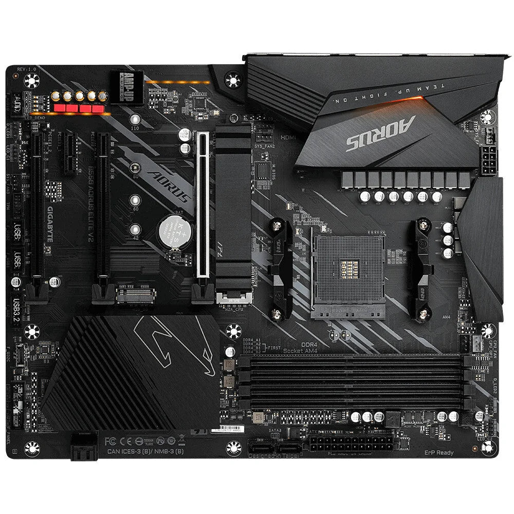 Gigabyte B550 AORUS ELITE V2 Motherboard - Supports AMD