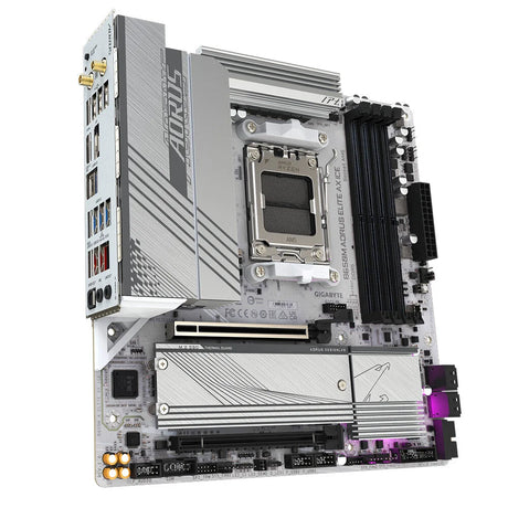 Gigabyte B650M AORUS ELITE AX ICE Motherboard - Supports