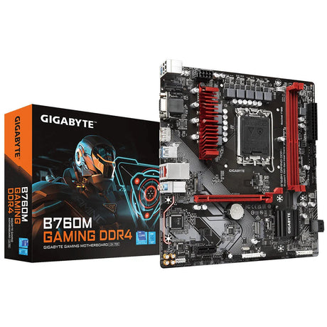 Gigabyte B760M GAMING DDR4 Motherboard - Supports Intel