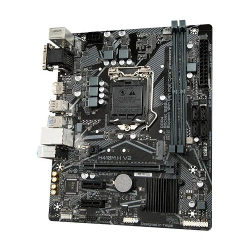 Gigabyte H410M H V2 Motherboard - Supports Intel Core 10th