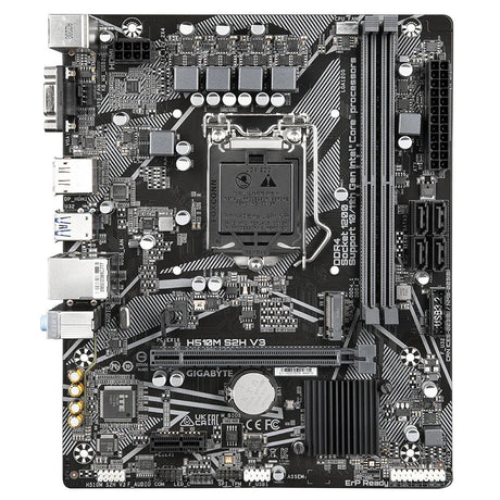Gigabyte H510M S2H V3 Motherboard - Supports Intel Core