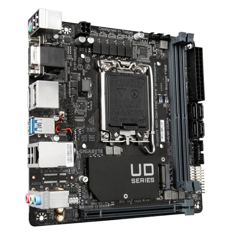 Gigabyte H610I DDR4 Motherboard - Supports Intel Core 14th